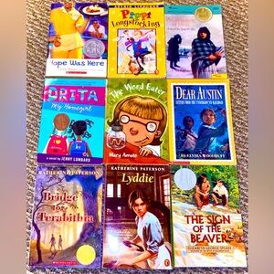 4th-5th grade Book lot. 45 Used books, good to excellent condition.Free shipping
